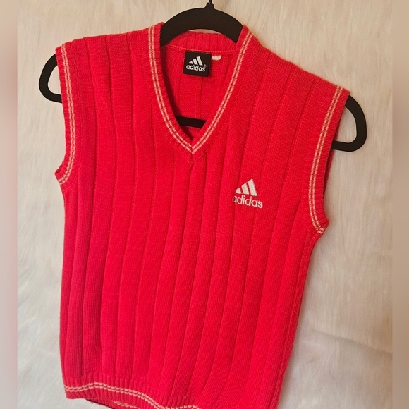 Adidas Vintage Classic Logo Sweater Vest - Picture 2 of 6